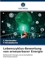 Lebenszyklus-Bewertung von erneuerbarer Energie