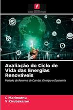 Avaliação do Ciclo de Vida das Energias Renováveis