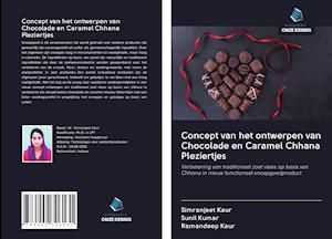 Concept van het ontwerpen van Chocolade en Caramel Chhana Pleziertjes