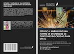 ESTUDIO Y ANÁLISIS DE UNA MATRIZ DE DESPLIEGUE DE FUNCIONES DE CALIDAD PARA UN AC