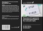 Respuestas de la gente de la comunidad hacia COVID-19: Una evaluación rápida