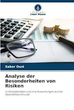 Analyse der Besonderheiten von Risiken