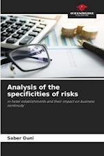 Analysis of the specificities of risks