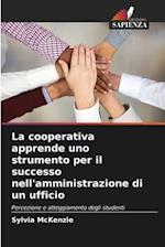 La cooperativa apprende uno strumento per il successo nell'amministrazione di un ufficio