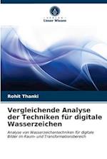 Vergleichende Analyse der Techniken für digitale Wasserzeichen