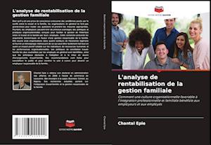 L'analyse de rentabilisation de la gestion familiale