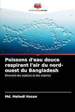 Poissons d'eau douce respirant l'air du nord-ouest du Bangladesh