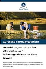 Auswirkungen häuslicher Aktivitäten auf Mikroorganismen im Fluss Nworie