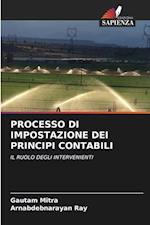 PROCESSO DI IMPOSTAZIONE DEI PRINCIPI CONTABILI