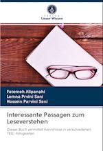 Interessante Passagen zum Leseverstehen