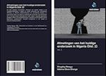 Afmetingen van het huidige onderzoek in Nigeria (Vol. 2)