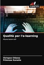 Qualità per l'e-learning