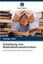 Erhaltung von Bibliotheksmaterialien