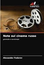 Note sul cinema russo