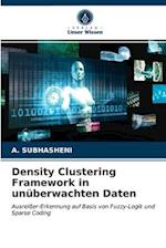 Density Clustering Framework in unüberwachten Daten