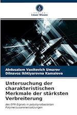 Untersuchung der charakteristischen Merkmale der stärksten Verbreiterung