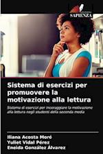 Sistema di esercizi per promuovere la motivazione alla lettura