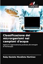 Classificazione dei microrganismi nei campioni d'acqua