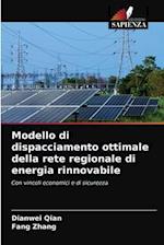 Modello di dispacciamento ottimale della rete regionale di energia rinnovabile