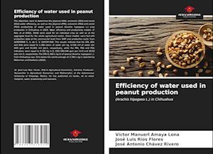 Efficiency of water used in peanut production