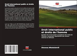 Droit international public et droits de l'homme