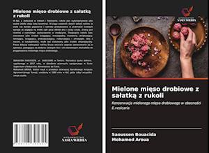 Mielone mi&#281;so drobiowe z salatk&#261; z rukoli