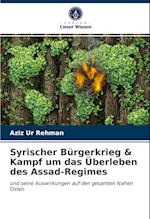 Syrischer Bürgerkrieg & Kampf um das Überleben des Assad-Regimes