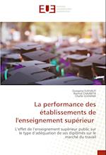 La performance des établissements de l'enseignement supérieur