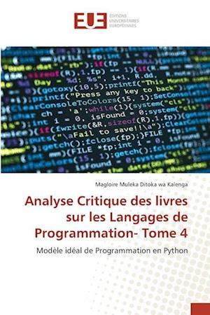 Analyse Critique des livres sur les Langages de Programmation- Tome 4