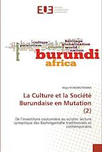 La Culture et la Société Burundaise en Mutation (2)