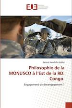 Philosophie de la MONUSCO à l¿Est de la RD. Congo