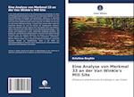 Eine Analyse von Merkmal 33 an der Van Winkle's Mill Site