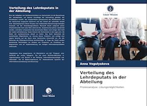 Verteilung des Lehrdeputats in der Abteilung