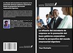 La eficacia del secretario de empresa en la promoción del buen gobierno corporativo: Desde la perspectiva del mundo empresarial nigeriano