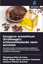 Syzygium aromaticum (kruidnagel): schimmeldodende nano-emulsies