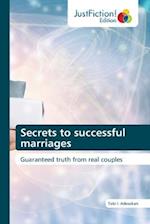 Secrets to successful marriages