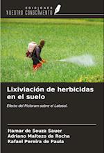 Lixiviación de herbicidas en el suelo