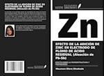 EFECTO DE LA ADICIÓN DE ZINC EN ELECTRODO DE PLOMO DE ÁCIDO RESIDUAL (Aleación de Pb-Sb)