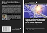 Efecto anticancerígeno del alga Gracilaria cervicornis en el cáncer de mama