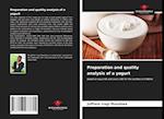 Preparation and quality analysis of a yogurt