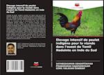 Élevage intensif de poulet indigène pour la viande dans l'ouest du Tamil Naduinte en Inde du Sud