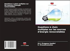 Questions à choix multiples sur les sources d'énergie renouvelables