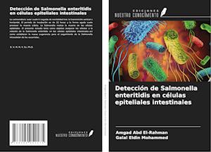 Detección de Salmonella enteritidis en células epiteliales intestinales