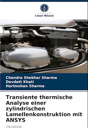 Transiente thermische Analyse einer zylindrischen Lamellenkonstruktion mit ANSYS
