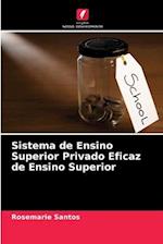 Sistema de Ensino Superior Privado Eficaz de Ensino Superior