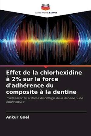 Effet de la chlorhexidine à 2% sur la force d'adhérence du composite à la dentine