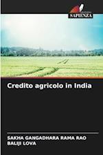 Credito agricolo in India