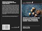 EFECTO ALELOPÁTICO DE MYRISTICA FRAGRANS SOBRE VIGNA RADIATA