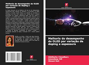 Melhoria do desempenho do OLED por variação de doping e espessura