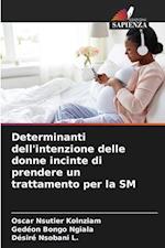 Determinanti dell'intenzione delle donne incinte di prendere un trattamento per la SM